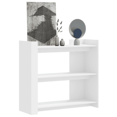 Weißer Konsolentisch aus Holzwerkstoff 100x35x90 cm von , Seitentische - Ref: Foro24-848472, Preis: 63,07 €, Rabatt: %