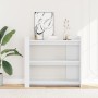 White engineered wood console table 100x35x90 cm by , Side tables - Ref: Foro24-848472, Price: 63,07 €, Discount: %