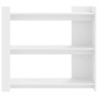 White engineered wood console table 100x35x90 cm by , Side tables - Ref: Foro24-848472, Price: 63,07 €, Discount: %