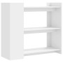 White engineered wood console table 100x35x90 cm by , Side tables - Ref: Foro24-848472, Price: 63,07 €, Discount: %