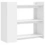 White engineered wood console table 100x35x90 cm by , Side tables - Ref: Foro24-848472, Price: 62,29 €, Discount: %