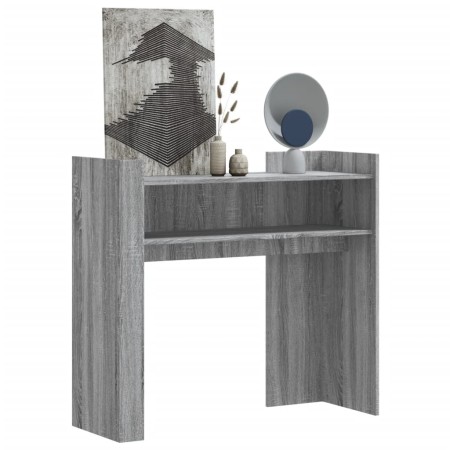 Engineered wood console table in Sonoma gray, 100x35x90 cm by , Side tables - Ref: Foro24-848470, Price: 66,65 €, Discount: %