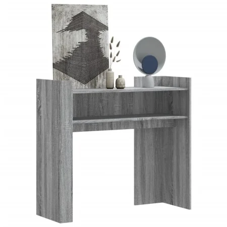 Engineered wood console table in Sonoma gray, 100x35x90 cm by , Side tables - Ref: Foro24-848470, Price: 65,59 €, Discount: %