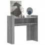 Engineered wood console table in Sonoma gray, 100x35x90 cm by , Side tables - Ref: Foro24-848470, Price: 65,59 €, Discount: %