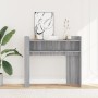 Engineered wood console table in Sonoma gray, 100x35x90 cm by , Side tables - Ref: Foro24-848470, Price: 66,65 €, Discount: %