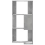 Corner shelf 3 levels gray wood concrete 50x50x102 cm by , Bookcases and shelves - Ref: Foro24-852594, Price: 52,95 €, Discou...