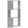 Eckregal 3 Ebenen Holz Grau Beton 50x50x102 cm von , Bücherregale und Regale - Ref: Foro24-852594, Preis: 54,04 €, Rabatt: %
