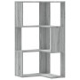 Eckregal 3 Ebenen Holz Grau Sonoma 50x50x102 cm von , Bücherregale und Regale - Ref: Foro24-852596, Preis: 55,38 €, Rabatt: %