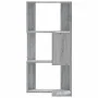 Corner shelf 3 levels gray Sonoma wood 50x50x102 cm by , Bookcases and shelves - Ref: Foro24-852596, Price: 54,58 €, Discount: %