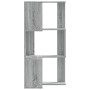 Eckregal 3 Ebenen Holz Grau Sonoma 50x50x102 cm von , Bücherregale und Regale - Ref: Foro24-852596, Preis: 55,38 €, Rabatt: %