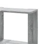 Corner shelf 3 levels gray Sonoma wood 50x50x102 cm by , Bookcases and shelves - Ref: Foro24-852596, Price: 54,58 €, Discount: %