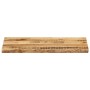Solid mango wood natural edge table top 90x40x2.5 cm by , Table tops - Ref: Foro24-370659, Price: 64,43 €, Discount: %