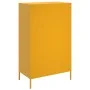 Gelber Senf-Stahlschrank 68x39x113 cm von , Sideboards - Ref: Foro24-842961, Preis: 150,52 €, Rabatt: %
