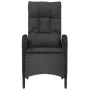 Gartenstühle 2 Einheiten aus schwarzem synthetischem Rattan von vidaXL, Gartenstühle - Ref: Foro24-310561, Preis: 233,22 €, R...