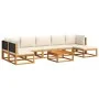 Set de sofás de jardín con cojines 8 pzas madera maciza acacia de , Conjuntos de jardín - Ref: Foro24-3278891, Precio: 718,22...