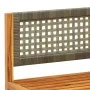 Garden sofa set with 7 pieces, solid acacia wood, and cushions. by , Garden sets - Ref: Foro24-3278909, Price: 681,00 €, Disc...