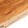 Rectangular tabletop with natural acacia edge 90x80x2.5 cm by , Table tops - Ref: Foro24-370627, Price: 96,57 €, Discount: %