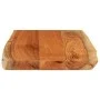 Rectangular tabletop with natural acacia edge, measuring 50x40x3.8 cm. by , Table tops - Ref: Foro24-370631, Price: 49,03 €, ...