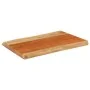 Rectangular tabletop with natural acacia edge, measuring 70x40x3.8 cm. by , Table tops - Ref: Foro24-370633, Price: 61,36 €, ...