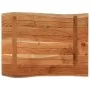 Rectangular table board with natural acacia edge 80x60x3.8 cm by , Table tops - Ref: Foro24-370644, Price: 109,81 €, Discount: %