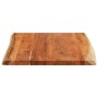 Rechteckiger Tischplatte mit natürlicher Akazienkante 100x80x3,8 cm. von , Tischplatten - Ref: Foro24-370652, Preis: 156,31 €...