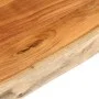Rectangular tabletop with natural acacia edge, measuring 100x80x3.8 cm. by , Table tops - Ref: Foro24-370652, Price: 153,14 €...