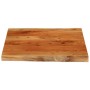 Quadratischer Tisch aus Akazienholz mit natürlicher Kante, 80x80x3,8 cm. von , Tischplatten - Ref: Foro24-370650, Preis: 128,...