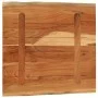 Square table board made of natural acacia wood, 80x80x3.8 cm. by , Table tops - Ref: Foro24-370650, Price: 125,61 €, Discount: %