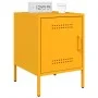 Nachttisch aus senfgelbem Stahl 36x39x50,5 cm von , Nachttische - Ref: Foro24-842916, Preis: 54,76 €, Rabatt: %