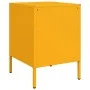 Nachttisch aus senfgelbem Stahl 36x39x50,5 cm von , Nachttische - Ref: Foro24-842916, Preis: 54,76 €, Rabatt: %