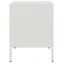 Nachttische, 2 Stück, weißer Stahl, 36x39x50,5 cm. von , Nachttische - Ref: Foro24-842921, Preis: 79,36 €, Rabatt: %