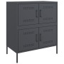 Aparador de acero gris antracita 68x39x79 cm de , Aparadores - Ref: Foro24-842954, Precio: 110,52 €, Descuento: %