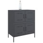 Aparador de acero gris antracita 68x39x79 cm de , Aparadores - Ref: Foro24-842954, Precio: 110,52 €, Descuento: %
