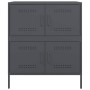 Aparador de acero gris antracita 68x39x79 cm de , Aparadores - Ref: Foro24-842954, Precio: 110,52 €, Descuento: %
