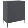 Anrichte aus anthrazitgrauem Stahl 68x39x79 cm von , Sideboards - Ref: Foro24-842954, Preis: 109,35 €, Rabatt: %