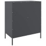 Aparador de acero gris antracita 68x39x79 cm de , Aparadores - Ref: Foro24-842954, Precio: 110,52 €, Descuento: %