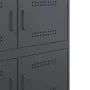 Anrichte aus anthrazitgrauem Stahl 68x39x79 cm von , Sideboards - Ref: Foro24-842954, Preis: 109,35 €, Rabatt: %