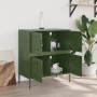 Olivgrüner Stahlschrank 68x39x79 cm von , Sideboards - Ref: Foro24-842956, Preis: 127,13 €, Rabatt: %