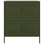 Olivgrüner Stahlschrank 68x39x79 cm von , Sideboards - Ref: Foro24-842956, Preis: 127,13 €, Rabatt: %