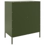 Olivgrüner Stahlschrank 68x39x79 cm von , Sideboards - Ref: Foro24-842956, Preis: 127,13 €, Rabatt: %
