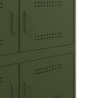 Olivgrüner Stahlschrank 68x39x79 cm von , Sideboards - Ref: Foro24-842956, Preis: 127,13 €, Rabatt: %