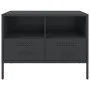 TV-Möbel, 2-teilig, kaltgewalzter Stahl, schwarz, 68x39x50,5 cm. von , TV-Möbel - Ref: Foro24-843043, Preis: 138,18 €, Rabatt: %