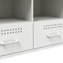 TV-Möbel aus kaltgewalztem Stahl in Weiß 100,5x39x50,5 cm von , TV-Möbel - Ref: Foro24-843041, Preis: 122,40 €, Rabatt: %