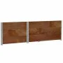 Solid pine wood planter in brown, 120x80 cm by , Pots and planters - Ref: Foro24-3295426, Price: 125,11 €, Discount: %