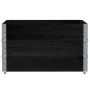 Massiver schwarzer Kiefernholz-Pflanzkübel 100x100 cm von , Töpfe und Pflanzgefäße - Ref: Foro24-3295432, Preis: 129,13 €, Ra...