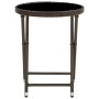 Couchtisch aus synthetischem Rattan und gehärtetem Glas braun 60 cm von vidaXL, Gartentische - Ref: Foro24-310560, Preis: 65,...