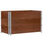 Solid pine wood planter in brown, 100x50 cm by , Pots and planters - Ref: Foro24-3295430, Price: 118,14 €, Discount: %