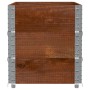 Solid pine wood planter in brown, 100x50 cm by , Pots and planters - Ref: Foro24-3295430, Price: 118,14 €, Discount: %
