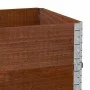 Solid pine wood planter in brown, 100x50 cm by , Pots and planters - Ref: Foro24-3295430, Price: 101,16 €, Discount: %