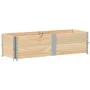 Solid pine wood planter 150x50 cm by , Pots and planters - Ref: Foro24-3295407, Price: 86,76 €, Discount: %